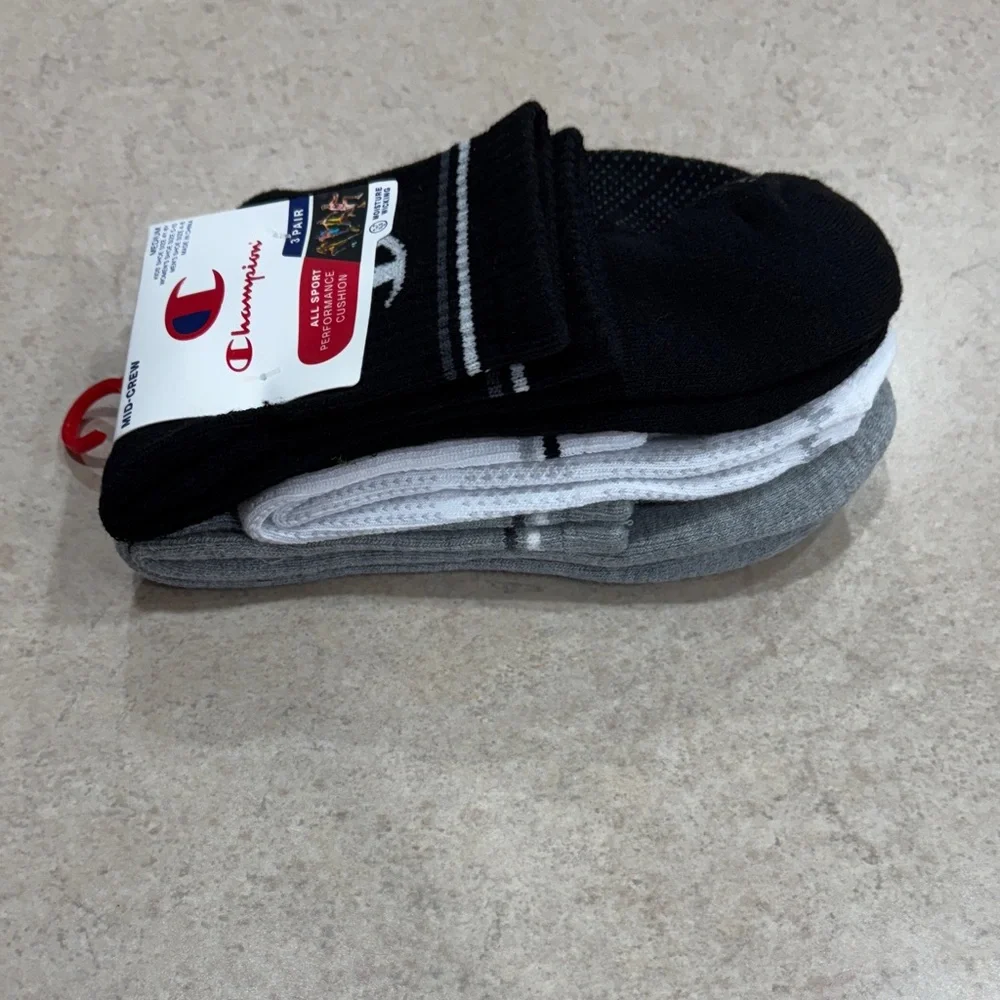Champion All Sport Performance Cushion Socks - NWT